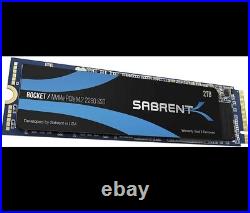 Sabrent 2TB Rocket NVMe PCIe M. 2 2280 Internal SSD High Performance SSD