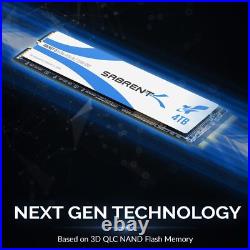 Sabrent Rocket Q 4TB NVMe PCIe M. 2 2280 Internal SSD High Speed R/W3200/3000MB/s Sabrent Rocket Q 4TB NVMe PCIe M. 2 2280 Internal SSD High Speed R/W3200/3000MB/s