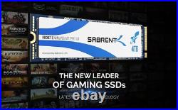 Sabrent Rocket Q 4TB NVMe PCIe M. 2 2280 Internal SSD High Speed R/W3200/3000MB/s Sabrent Rocket Q 4TB NVMe PCIe M. 2 2280 Internal SSD High Speed R/W3200/3000MB/s