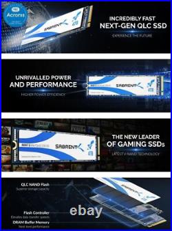 Sabrent Rocket Q 4TB NVMe PCIe M. 2 2280 Internal SSD High Speed R/W3200/3000MB/s Sabrent Rocket Q 4TB NVMe PCIe M. 2 2280 Internal SSD High Speed R/W3200/3000MB/s