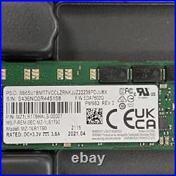 Samsung 1.92TB SSD Gen3x4 PM983 NVMe 22110 PCIe M. 2 MZ-1LB1T90 State Solid Drive