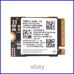 Samsung 2230 1TB SSD PM991a NVMe PCIe For Microsoft Surface Pro 7+ 8 Steam Deck