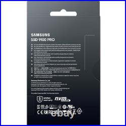 Samsung 2TB 9100 PRO 14,700MB/s PCIe 5.0 x4 NVMe M. 2 2280 SSD (MZ-VAP2T0B/AM)
