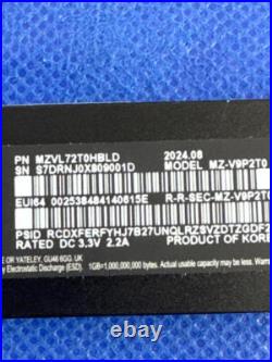 Samsung 2TB 990 PRO with Heatsink PCIe Gen4 NVMe SSD Samsung 2TB 990 PRO with Heatsink PCIe Gen4 NVMe SSD