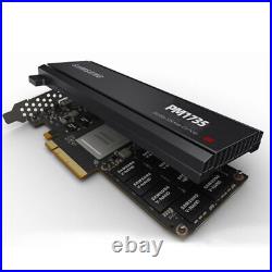 Samsung 6.4TB SSD PM1735 PCIE4.0 NVME SOLID STATE DRIVE MZPLJ6T4HALA-00007