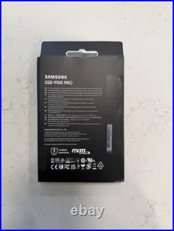 Samsung 9100 Pro 1TB SSD, PCIe 5.0x4 M. 2 NVMe 2280