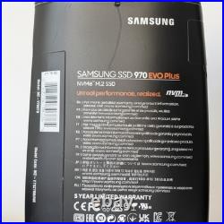 Samsung 960 EVO M. 2 NVMe PCIe Internal SSD Solid State Drive with 970 EVO Box Samsung 960 EVO M. 2 NVMe PCIe Internal SSD Solid State Drive with 970 EVO Box