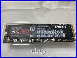 Samsung 960 PRO 1TB M. 2 NVMe SSD USED