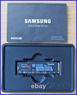 Samsung 960 PRO Series 2TB PCIe NVMe M. 2 Internal SSD (MZ-V6P2T0BW) Unused