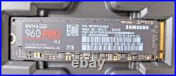 Samsung 960 PRO Series 2TB PCIe NVMe M. 2 Internal SSD (MZ-V6P2T0BW) Unused