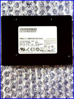 Samsung 960gb NVMe PM963 2.5 Enterprise U. 2 PCIe Gen3 SSD (MZ-QLW9600)