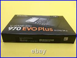 Samsung 970 EVO Plus 1TB M. 2 PCIe NVMe Internal SSD MZ-V7S1T0B/AM New Sealed