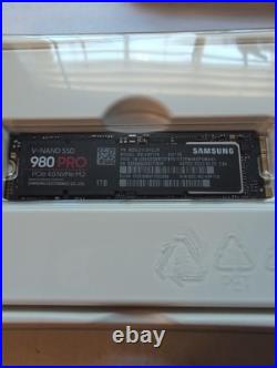 Samsung 980 PRO 1TB PCIE 4.0 x 4 NVMe Gen4 M. 2 SSD MZ-V8P1T0