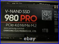 Samsung 980 PRO 1TB PCIe 4.0 NVMe M. 2 2280 SSD New Open Box