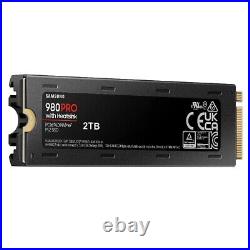 Samsung 980 PRO 2TB 1TB SSD Solid State Drive withHeatsink For PS5 PCIe 4.0 NVMe