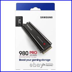 Samsung 980 PRO 2TB 1TB SSD Solid State Drive withHeatsink For PS5 PCIe 4.0 NVMe