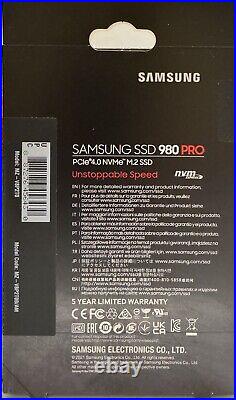 Samsung 980 PRO 2TB Internal Gaming SSD PCIe Gen 4 x4 NVMe MZ-V8P2T0