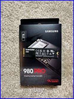 Samsung 980 PRO 2TB M. 2 2280 PCIe 4.0 NVMe Internal SSD (569 hours)