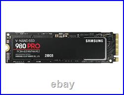Samsung 980 PRO PCIe 4.0 NVMe M. 2 SSD V-NAND 250GB/500GB Read 6900MB Write 5000M