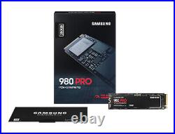 Samsung 980 PRO PCIe 4.0 NVMe M. 2 SSD V-NAND 250GB/500GB Read 6900MB Write 5000M