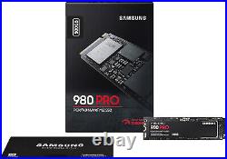 Samsung 980 PRO SSD-500GB, PCIe 4.0 NVMe Gen4, M. 2 Solid State Drive
