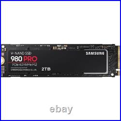 Samsung 980 Pro PCIe 4.0 x 4 NVME M. 2 Internal SSD (2TB, MZ-V8P2T0B/AM)