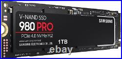 Samsung 980 Pro SSD M. 2 NVMe PCIe 4.0 Gen4 PS5 1TB R7000/W5000