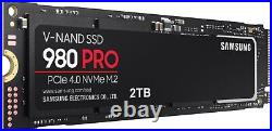 Samsung 980 Pro SSD M. 2 NVMe PCIe 4.0 Gen4 PS5 2TB R7000/W5100