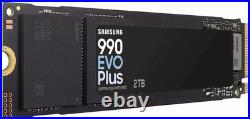 Samsung 990 EVO PLUS SSD 2TB PCIe Gen 4x4 5x2 M. 2 2280 Brand NEW FACTORY SEALED Samsung 990 EVO PLUS SSD 2TB PCIe Gen 4x4 5x2 M. 2 2280 Brand NEW FACTORY SEALED