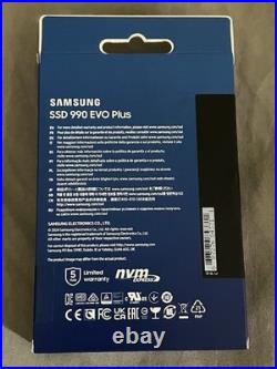 Samsung 990 EVO Plus 1TB MZ-V9S1T0B NVMe M. 2 SSD PCIe 4.0/5.0
