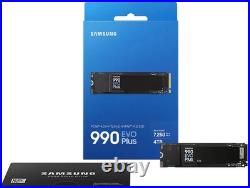 Samsung 990 EVO Plus 4TB NVMe M. 2 SSD PCIe MZ-V9S4T0 MZ-V9S4T0B/AM NEW SEALED