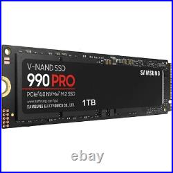 Samsung 990 PRO 1 TB Solid State Drive M. 2 2280 Internal PCI Express NVMe