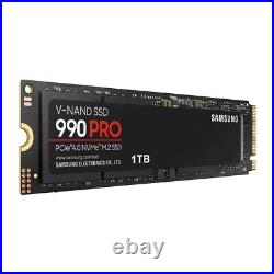 Samsung 990 PRO 1TB 2TB 4TB PCIe 4.0 NVMe M. 2 SSD Internal Solid State Drive New