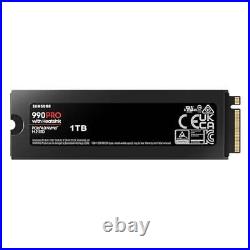 Samsung 990 PRO 1TB 2TB PCIe 4.0x4 NVMe M. 2 SSD Internal Solid State WithHeatsink