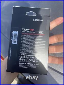 Samsung 990 PRO 1TB Internal SSD PCle Gen 4x4 NVMe