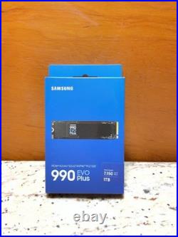Samsung 990 PRO 1TB M. 2 NVMe Internal SSD Black (MZ-V9P1T0B/AM)