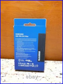 Samsung 990 PRO 1TB M. 2 NVMe Internal SSD Black (MZ-V9P1T0B/AM)