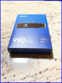 Samsung 990 PRO 1TB M. 2 NVMe Internal SSD Black (MZ-V9P1T0B/AM)