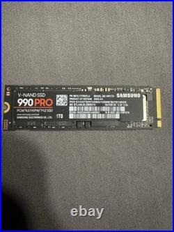 Samsung 990 PRO 1TB NVMe PCIe 4.0 M. 2 2280 SSD Internal Solid State Drive