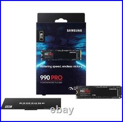 Samsung 990 PRO 2TB Internal SSD PCle Gen 4x4 NVMe Samsung 990 PRO 2TB Internal SSD PCle Gen 4x4 NVMe