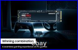 Samsung 990 PRO 2TB Internal SSD PCle Gen 4x4 NVMe Samsung 990 PRO 2TB Internal SSD PCle Gen 4x4 NVMe