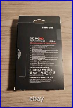 Samsung 990 PRO 2TB Internal SSD PCle Gen 4x4 NVMe M. 2 SSD