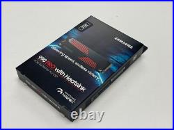 Samsung 990 PRO 2TB NVMe PCIe 4.0 x4 M. 2 Internal SSD with Heatsink MZ-V9P2T0CW Samsung 990 PRO 2TB NVMe PCIe 4.0 x4 M. 2 Internal SSD with Heatsink MZ-V9P2T0CW