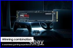 Samsung 990 PRO 4TB PCIe 4.0 x4 NVMe 7,450MB/s M. 2 2280 SSD (MZ-V9P4T0B/AM)