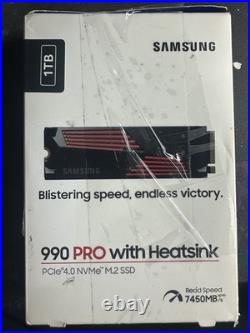 Samsung 990 PRO Heatsink PCIe 4.0 NVMe SSD 1TB, MZ-V9P1T0GW Samsung 990 PRO Heatsink PCIe 4.0 NVMe SSD 1TB, MZ-V9P1T0GW