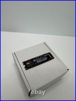Samsung 990 PRO SSD 4TB, Internal, M. 2 (MZV9P4T0) PCle Gen 4x4 NVMe New READ Samsung 990 PRO SSD 4TB, Internal, M. 2 (MZV9P4T0) PCle Gen 4x4 NVMe New READ