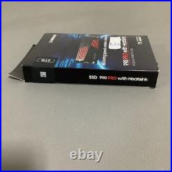 Samsung 990 PRO with Heatsink 2TB PCIe 4.0 NVMe M. 2 Internal SSD