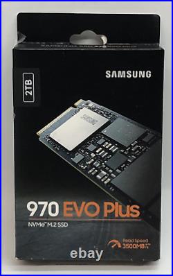 Samsung MZ-V7S2T0B/AM 970 EVO Plus NVMe 2TB Internal Solid State Drive 3500MB/s