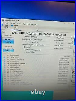 Samsung PM1725b 1.6TB PCIe 3.0 x4 NVMe U. 2 SAS 2.5 SSD MZ-WLL1T6B MZWLL1T6HAJQ
