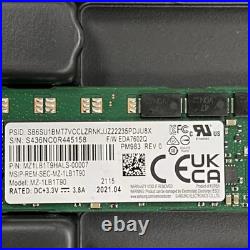 Samsung PM983 1.92TB M. 2 22110 NVMe PCIe Gen3x4 MZ-1LB1T90 SSD 90% Health